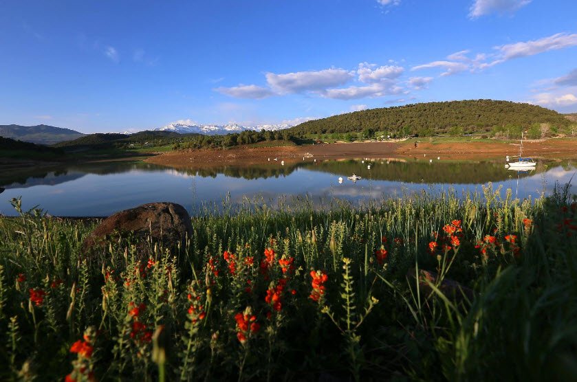 Ridgway State Park, Colorado, USA